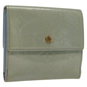 LOUIS VUITTON Vernis Porte Monnaie Bier Cartes Crdit Wallet Auth